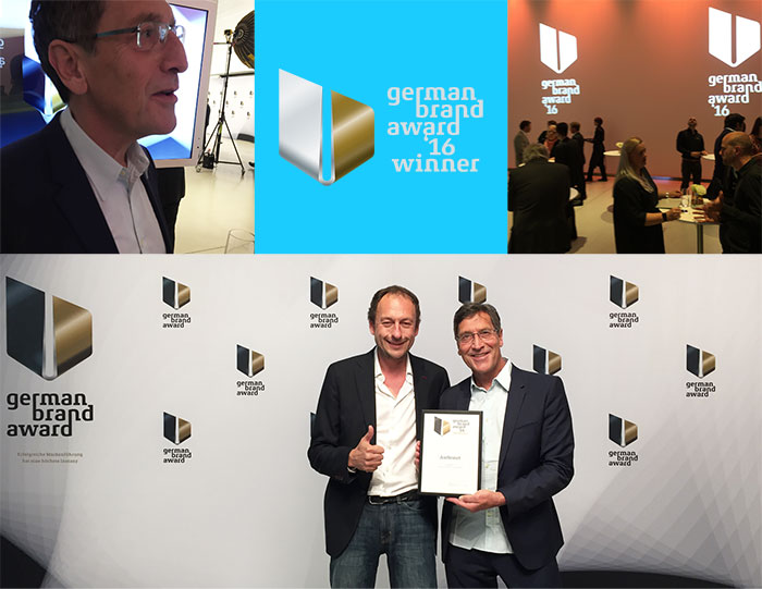 Audionet gewinnt German Brand Award 2016
